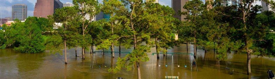 Flood damage recovery in Louisiana